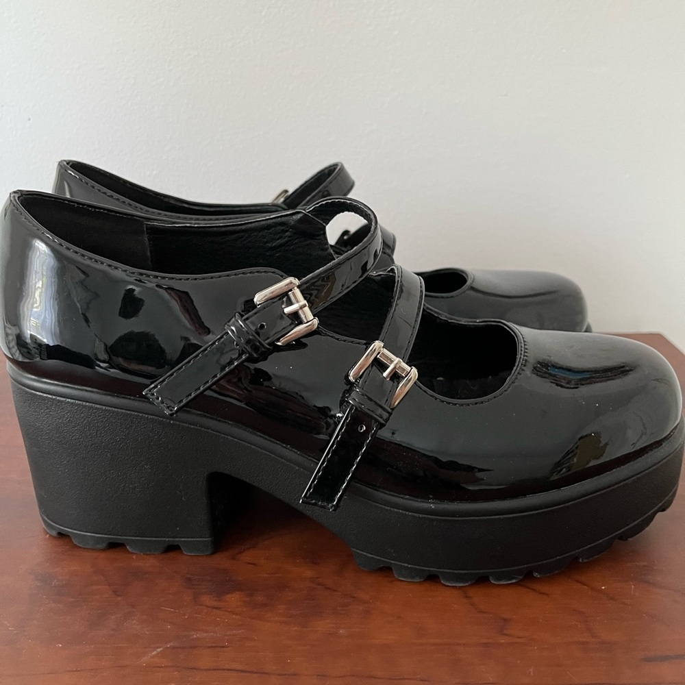 Nasty Gal Platform Mary Jane Heels